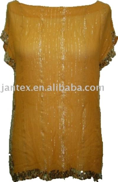 silver lurex silk ggt top (silver lurex silk ggt top)