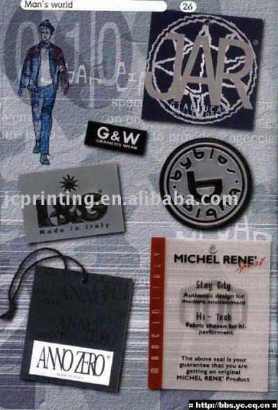 Garment Hang Tag (Garment Hang Tag)