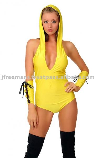 Hoodnseek Yellow Stage wear, Dance wear (Hoodnseek Gelbe Bühne tragen, Dance-Wear)