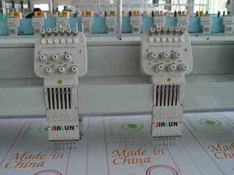 JIALUN JLF604 Computerized Multi-head embroidery machine (JIALUN JLF604 Informatisé machine à broder multi-tête)