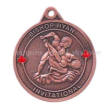 Casting Medal Pin