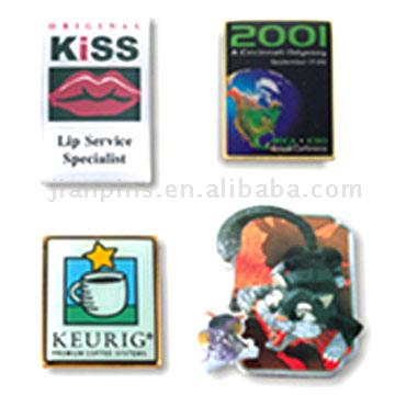 Printing Lapel Pin (Printing Lapel Pin)