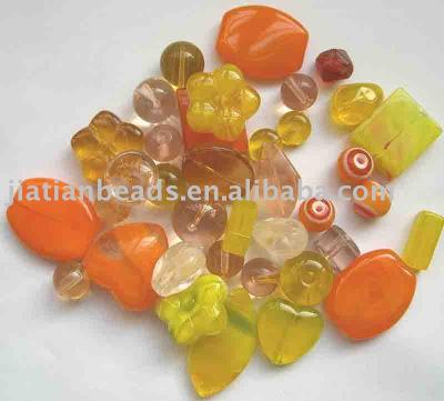 mixed pressed beads (vermischt wurden, gepresst Perlen)