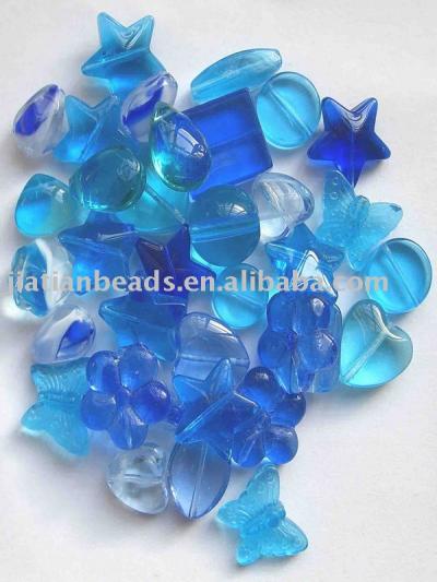 mixed pressed beads (vermischt wurden, gepresst Perlen)