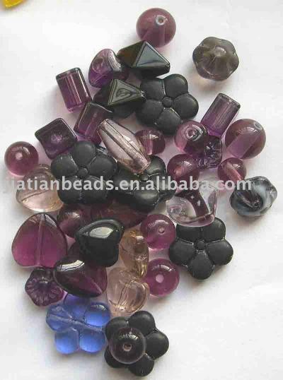 mixed pressed beads (vermischt wurden, gepresst Perlen)