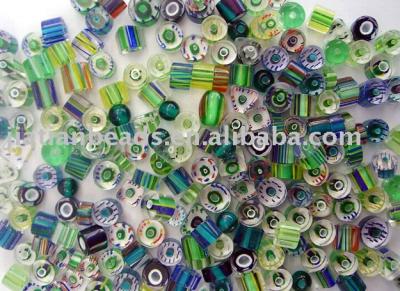 mixed cane beads (Zuckerrohr gemischten Perlen)