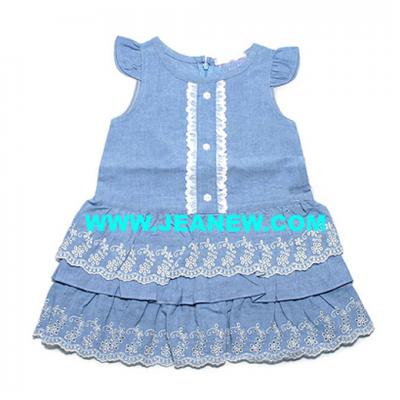 KN8-097 Kid`s Jeans dress (KN8-097 Kid `s Jeans Kleid)