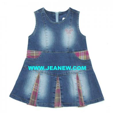 KN8-094 Kid`s Jeans dress (KN8-094 Kid `s Jeans Kleid)