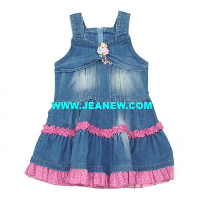 KN8-092 Kid`s Jeans dress (KN8-092 Kid `s Jeans Kleid)