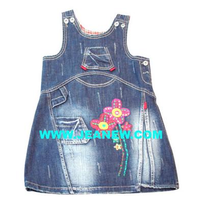 KN8-100 Kid`s Jeans dress (KN8-100 Kid `s Jeans Kleid)