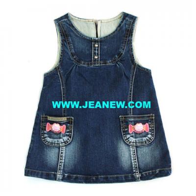 KN8-090 Kid`s Jeans dress (KN8-090 Kid `s Jeans Kleid)