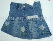 girl denim skirt (Mädchen Jeansrock)