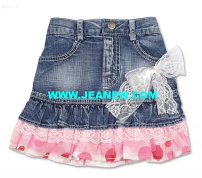 KN8-110 Kid`s Jeans skirt (KN8-110 Kid `s Jeans Rock)