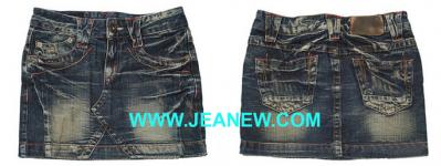 KN8-065 Kid`s Jean skirt