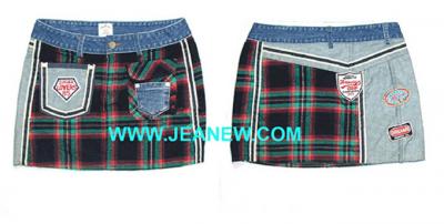 KN8-074 Kid`s Jeans skirt