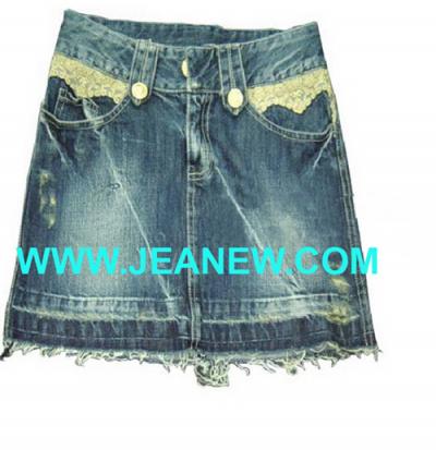 KN8-073 Kid`s Jeans skirt