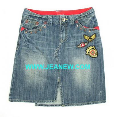 KN8-072 Kid`s Jeans skirt