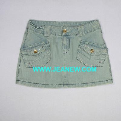 KN8-071 Kid`s Jeans skirt