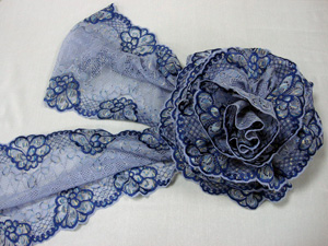 trimming lace (coupe de dentelle)