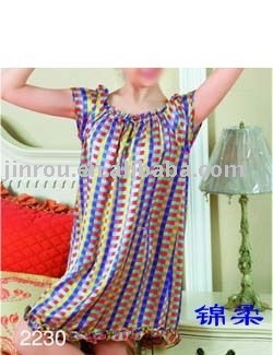 silk girl`s dress