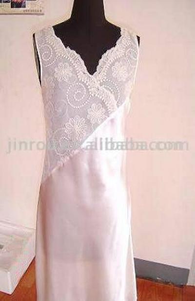 Silk Long Dress
