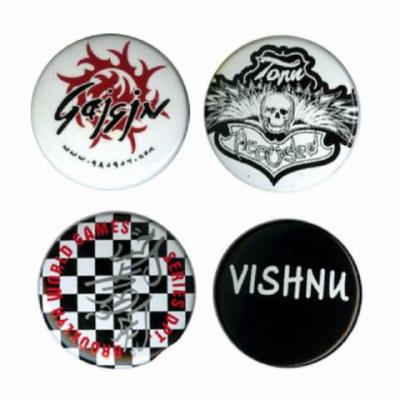 Button Badges, Tin Badges (Badges, Tin Badges)