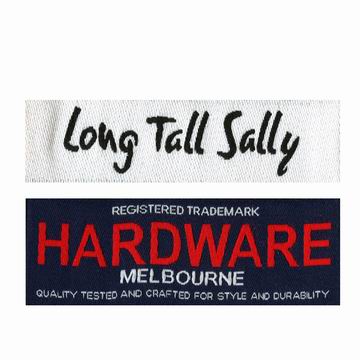 Woven Labels or Patch (Etiquettes tissées ou Patch)