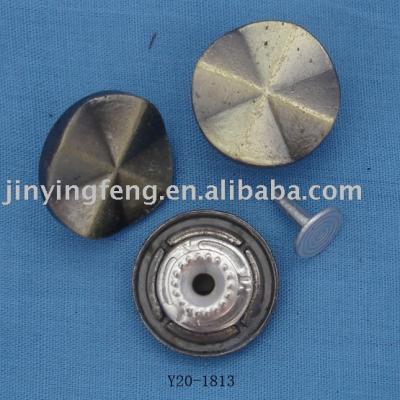 Pinwheel design jeans button (Jeans design bouton Pinwheel)