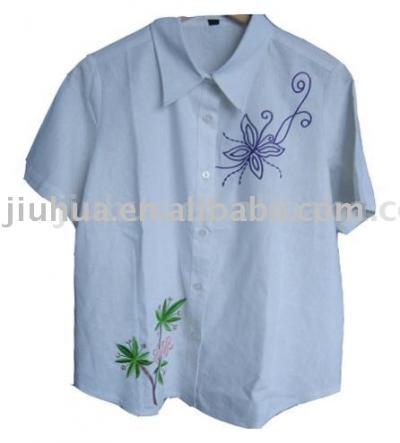 embroidered shirt