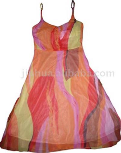 chiffon dress (chiffon dress)