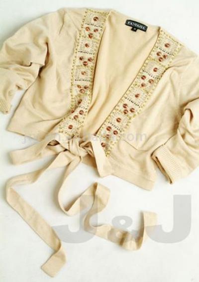 Ladies` Knitted Tops with Sequins (Ladies` Knitted Tops with Sequins)
