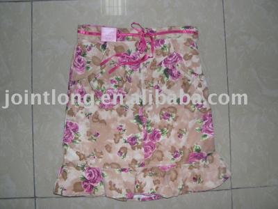 IGB1205 Skirt, Fabric: cotton 21w corduroy printed (IGB1205 Юбка, Ткань: хлопок 21W вельвет печатном)