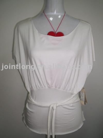 JL-0012 Knitted Blouse, Component: Model/Cotton/Lycra 57/38/5 (JL-0012 Трикотажная блузка, компонент: Модель / хлопок / лайкра 57/38/5)