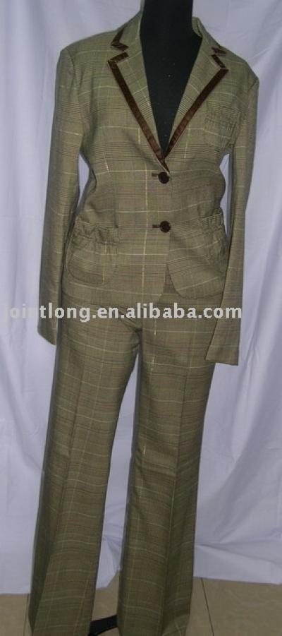 style: P1126+P2164R Ladies Suits (64% poly 33% viscose 2% spandex 1% lurex)