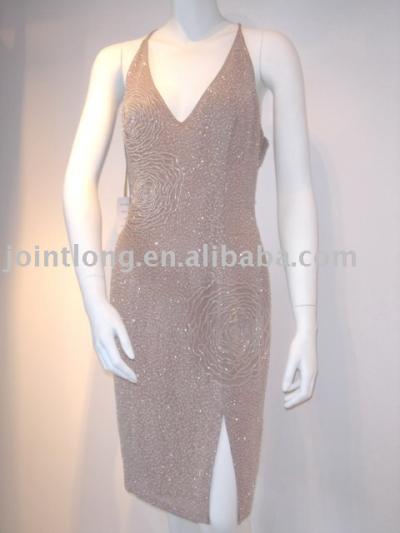 SH07002 formal dress with full bead embroidery (SH07002 formal dress with full bead embroidery)