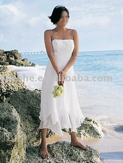 wedding dress with strap (Brautkleid mit Gurt)