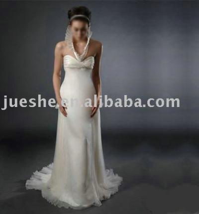 wedding dress with strap (Brautkleid mit Gurt)