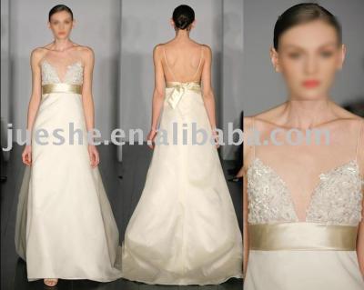 wedding dress with strap (Свадебное платье с ремнем)