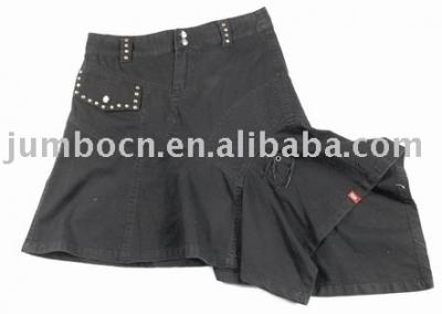 Fashion ladies` fabric skirt