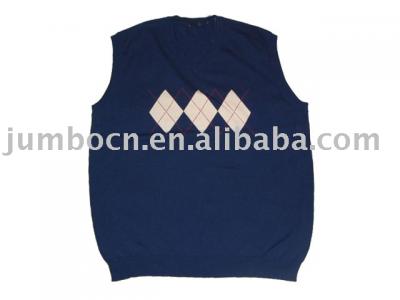Men`s knitted vest (Men`s knitted vest)