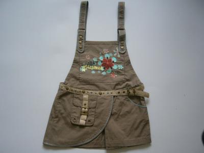 girls` overalls (girls` overalls)