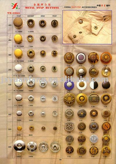 metal snap buttons (Кнопки металлические оснастки)