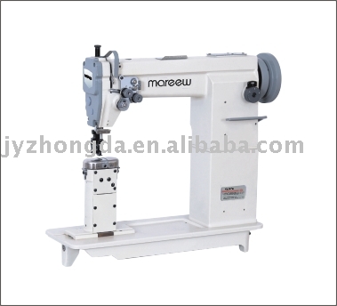Single/double needle post bed sewing machine (Einzel-/ Doppel-Nadel-Doppelsteppstich-Nähmaschine)