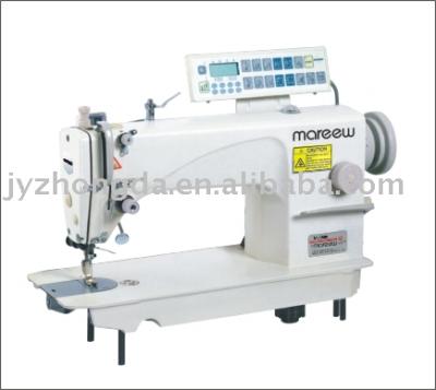 Single-needle lockstitch sewing machine with auto trimmer (Einnadel-Nähmaschine mit auto-Trimmer)