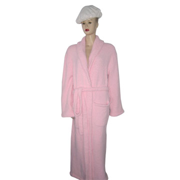 Microfiber Feather Yarn Bathrobe (Microfiber Feather Yarn Bathrobe)