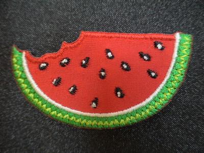(71118) Watermelon Embroidered badge ((71118) Watermelon Embroidered badge)