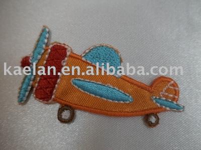 (71296)Airplane Embroider badge ((71296) Flugzeug Sticken Abzeichen)