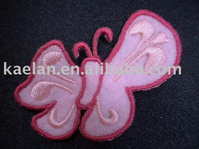 (71110)Butterfly Embroidered badge ((71110)Butterfly Embroidered badge)