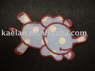 (76163)Elephant Embroidered badge ((76163) Elephant Вышитый знак)