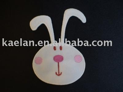 (71299)rabbit Embroidered badge ((71299) Kaninchen Gestickte Abzeichen)